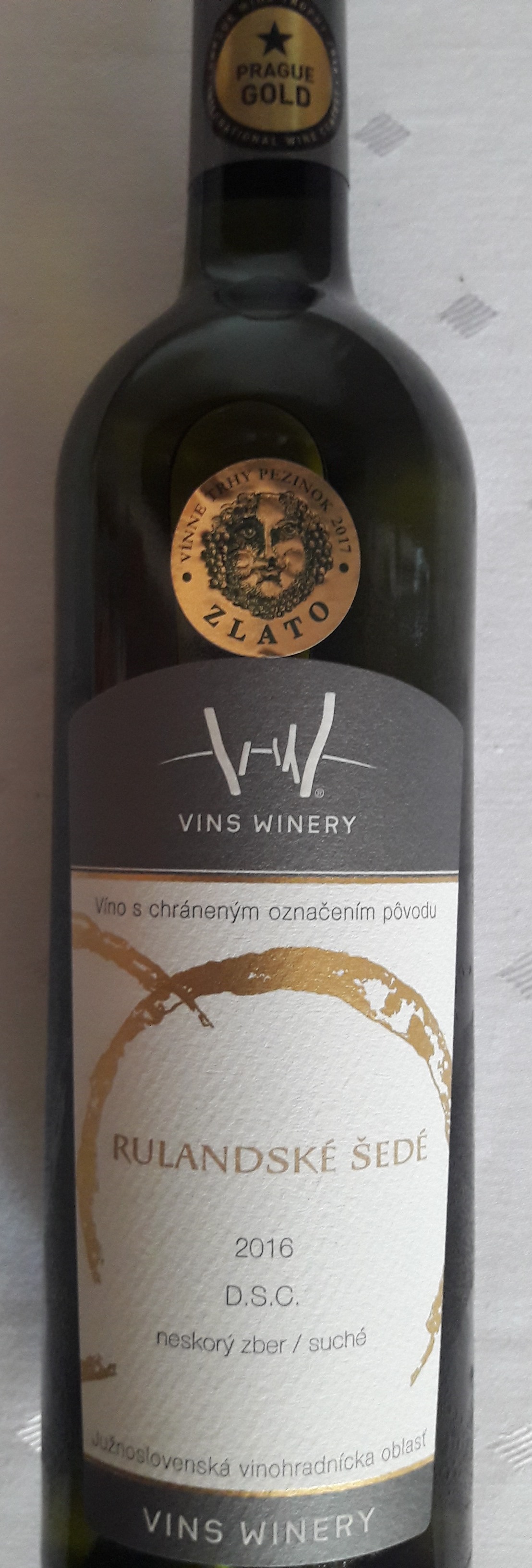 Rulandské šedé(Pinot Gris) Vins Winery