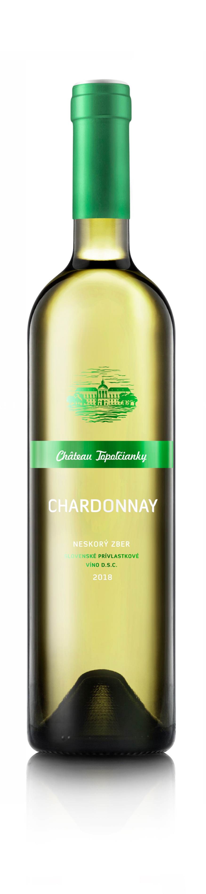 Chardonnay neskorý zber Château Topoľčianky